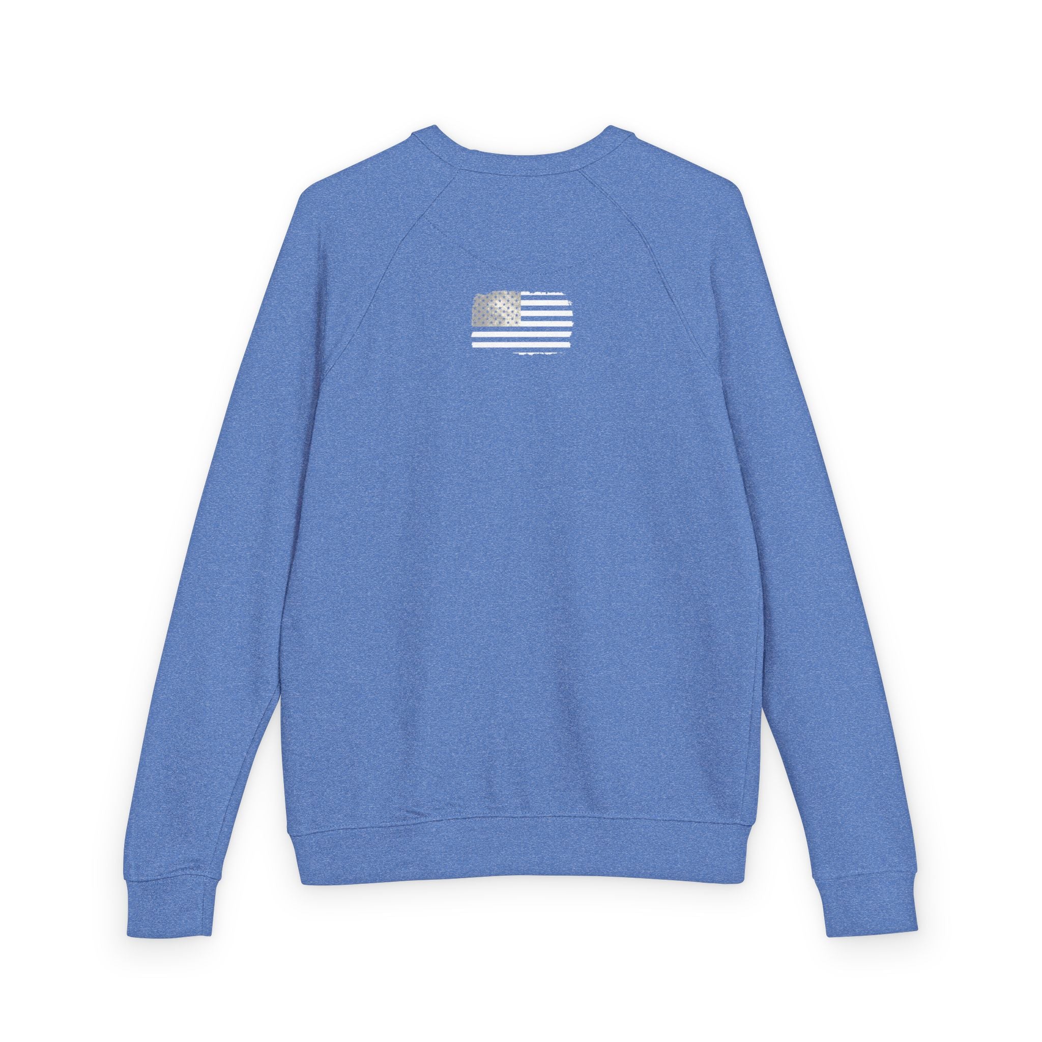 America Is Back Unisex French Terry Raglan Crewneck