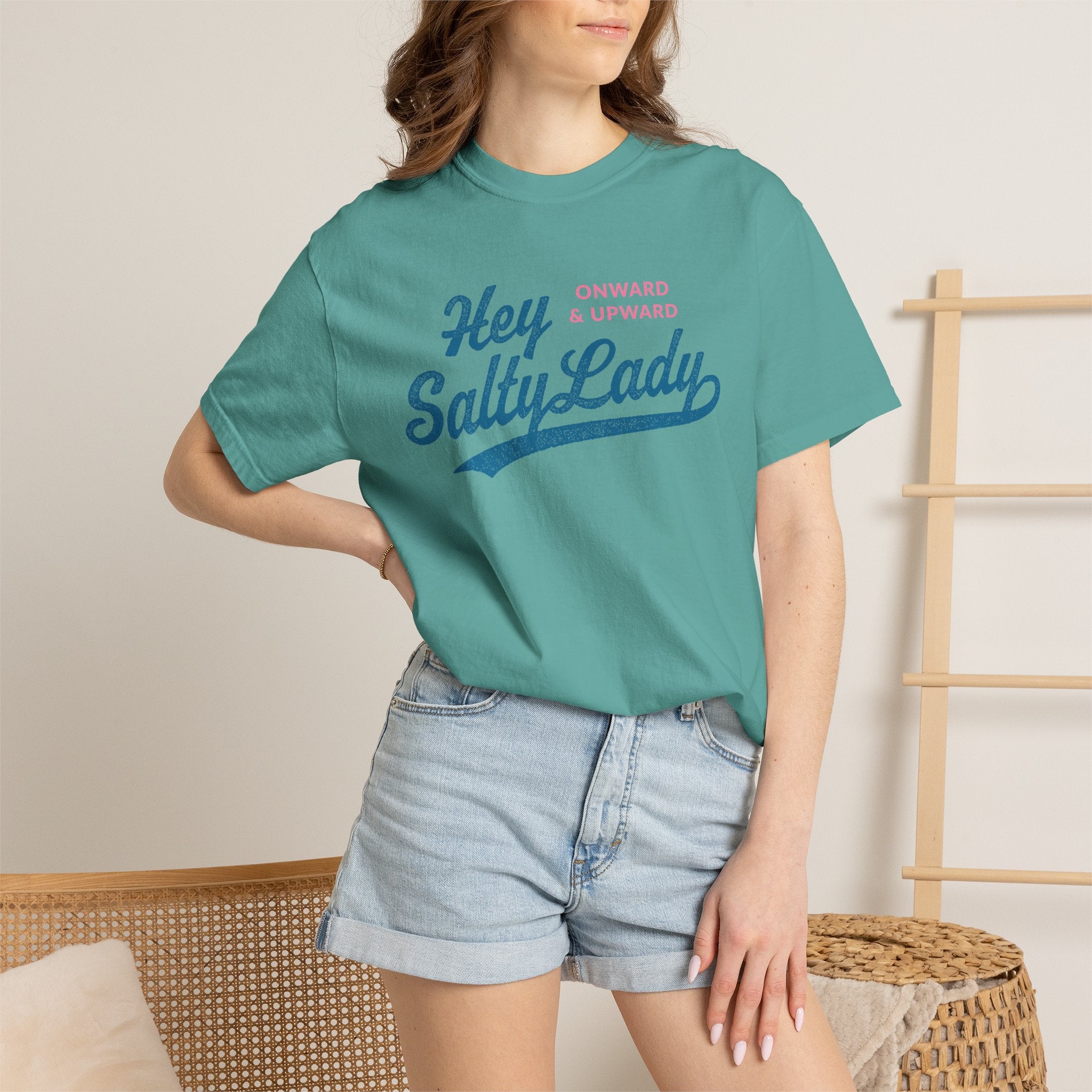 Hey Salty Lady - Comfort Colors - Design #1