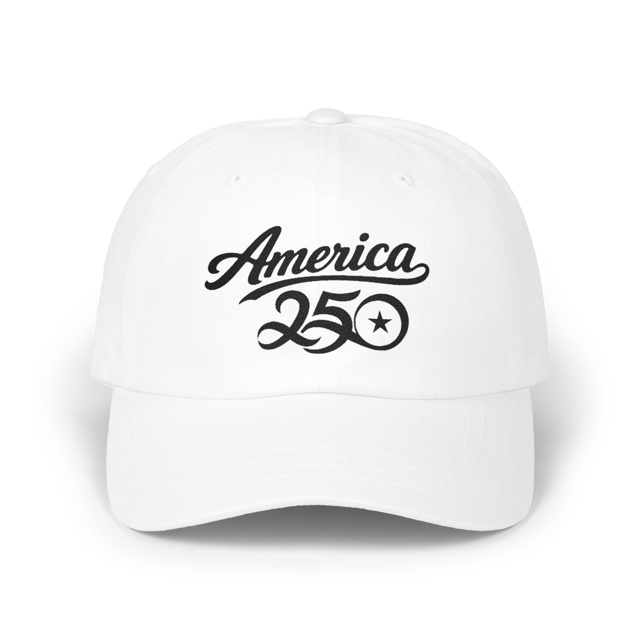 America 250 Classic White Dad Cap