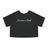 America is Back - Champion Women's Heritage Cropped T-Shirt