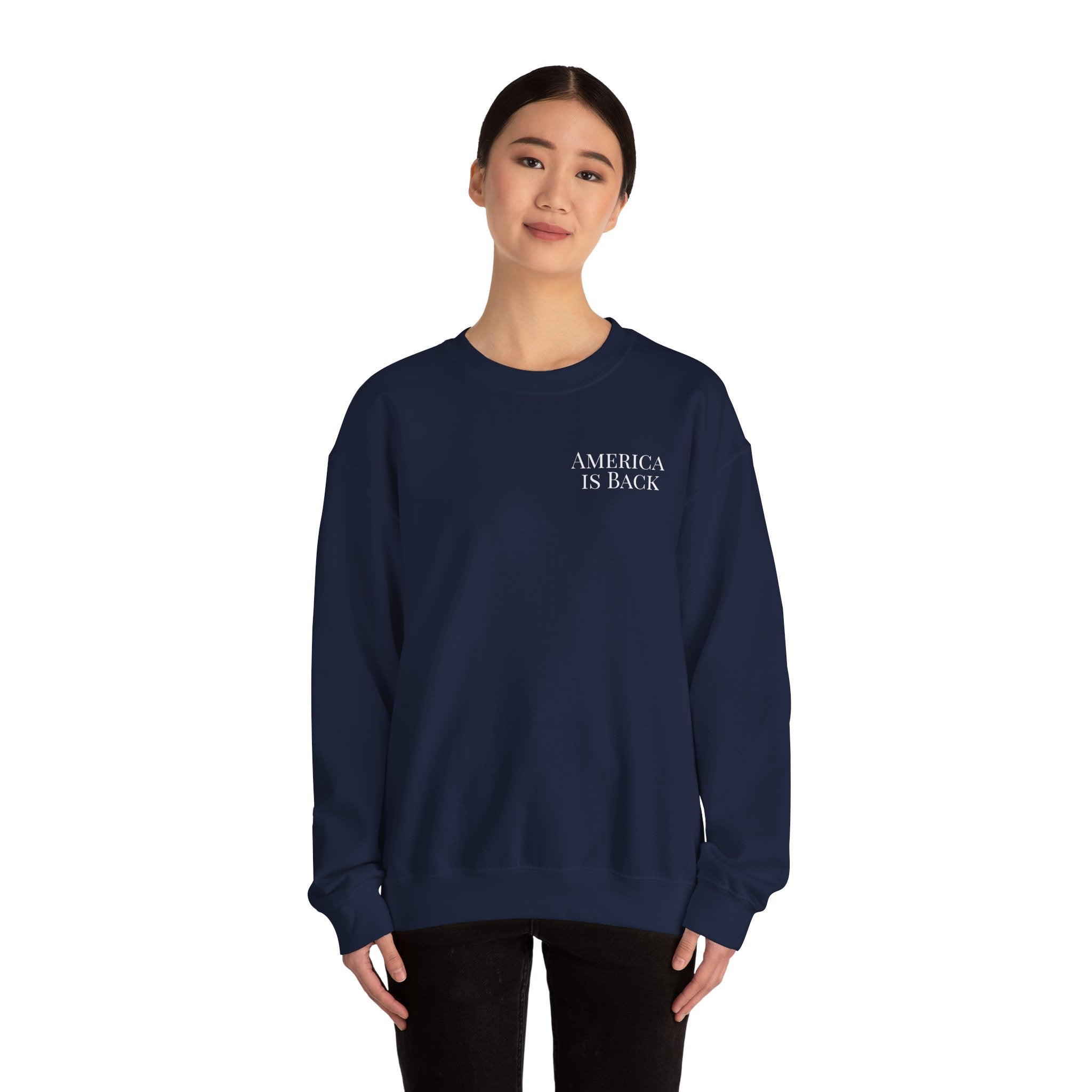 America Is Back Unisex Heavy Blend™ Crewneck Sweatshirt
