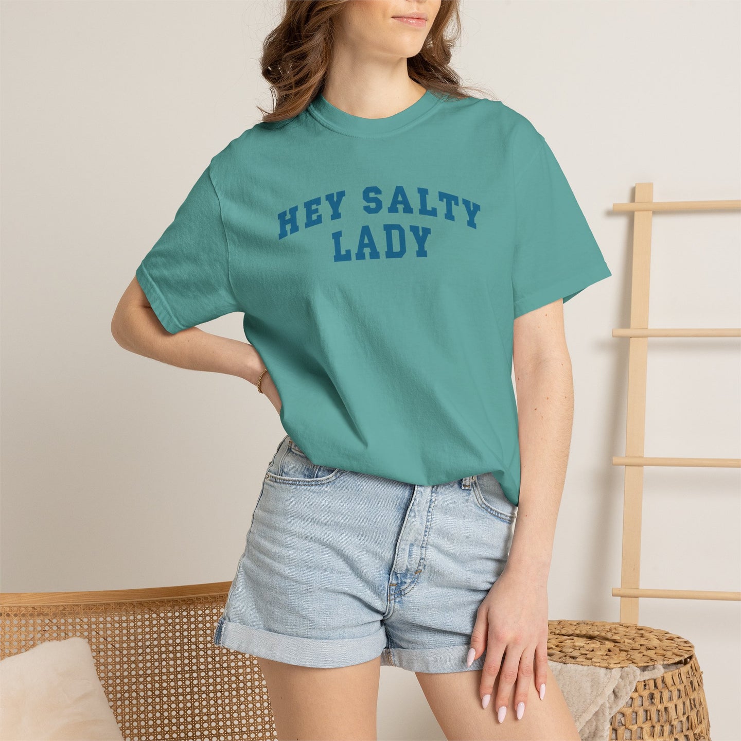 Hey Salty Lady - Comfort Colors - Design #2