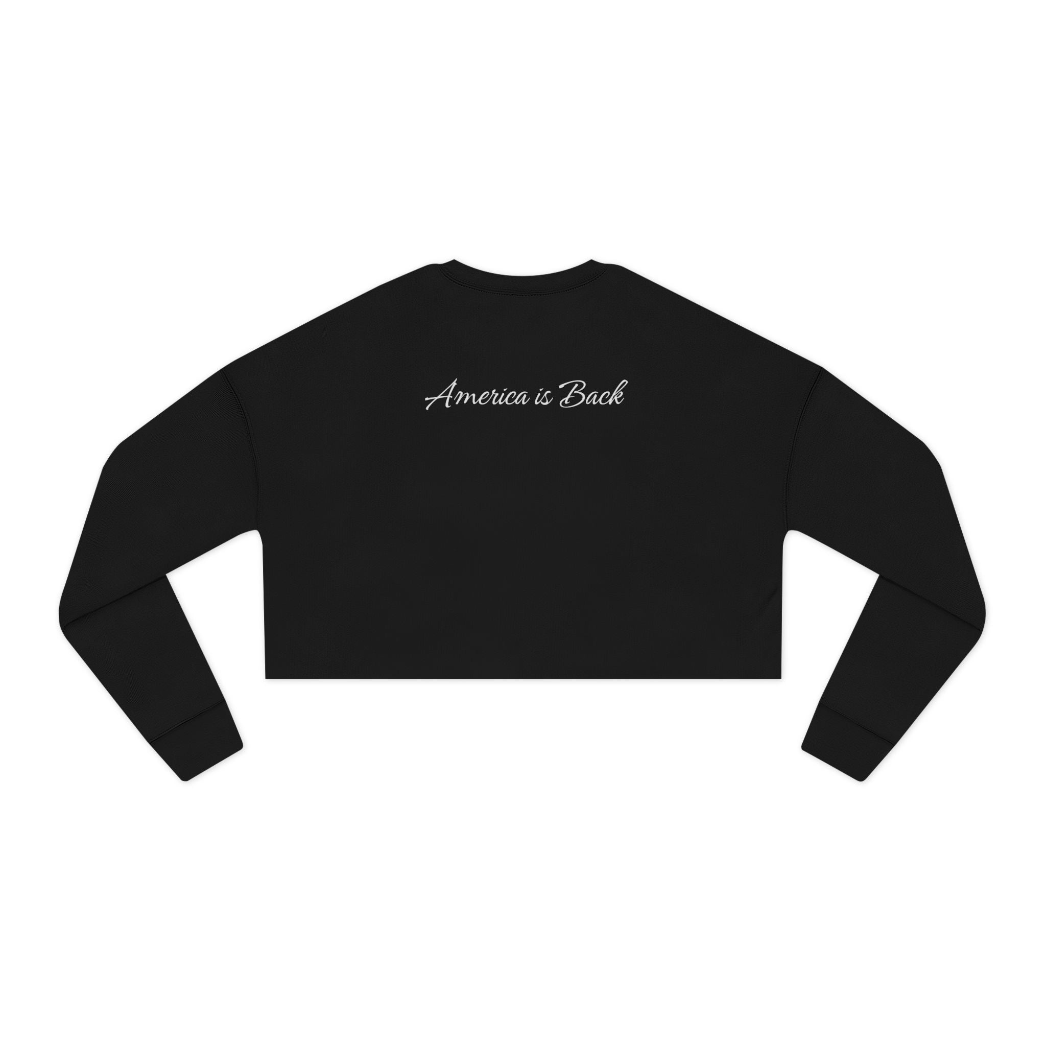 America Is Back Women's Cropped Sweatshirt