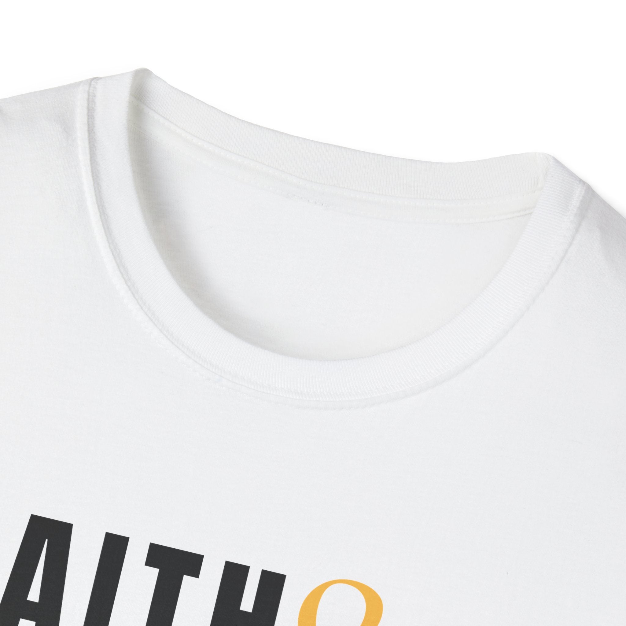 Salem News Channel - Faith & Freedom (Black and Gold) White T-Shirt