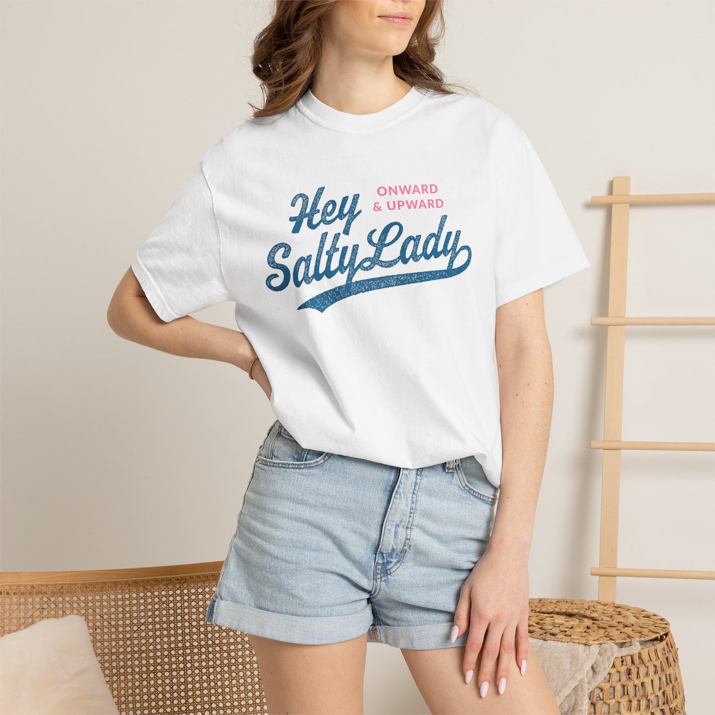 Hey Salty Lady - Comfort Colors - Design #1