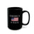 America Is Back Black Mug 15oz