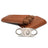 De-bossed Leather Travel Cigar Case with Cutter