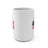 America Is Back White Cursive Mug 15oz