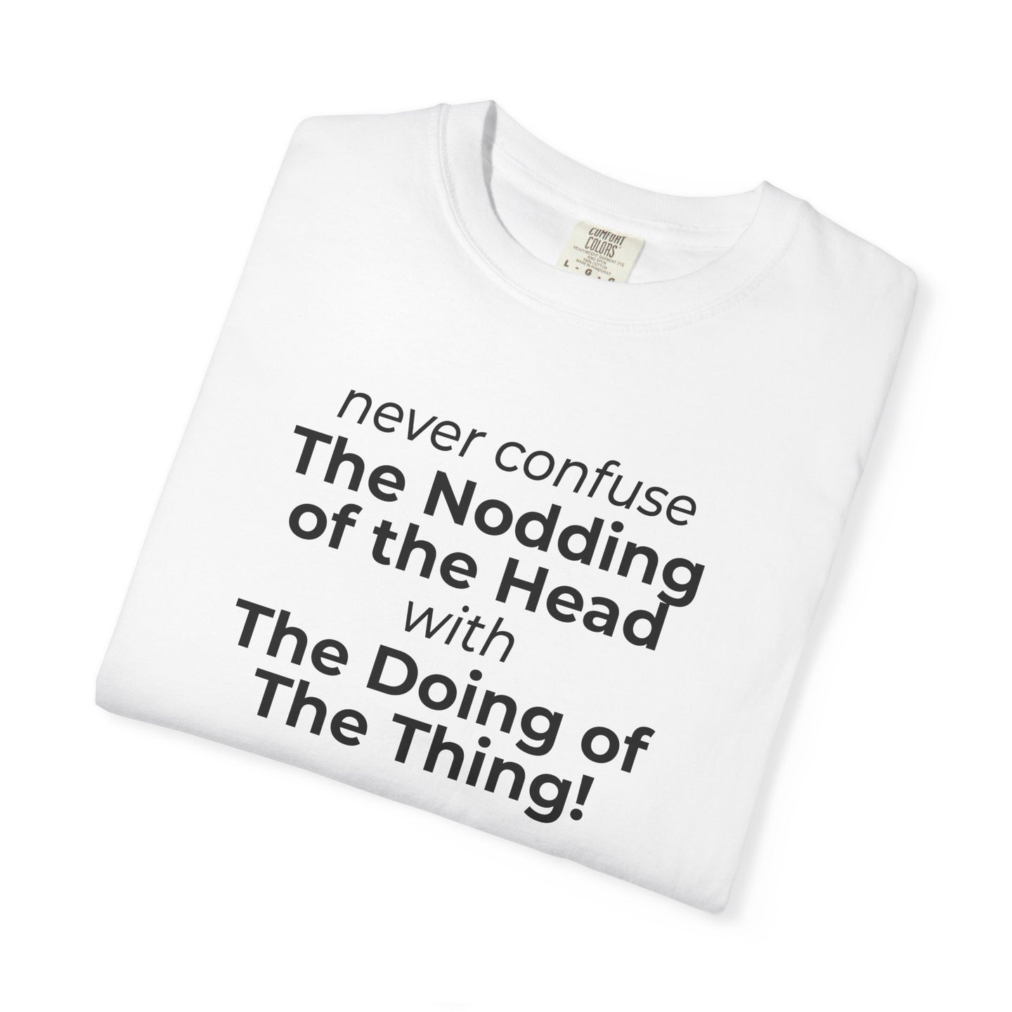 That Kevin Show - Nodding of the Head Black Text T-shirt