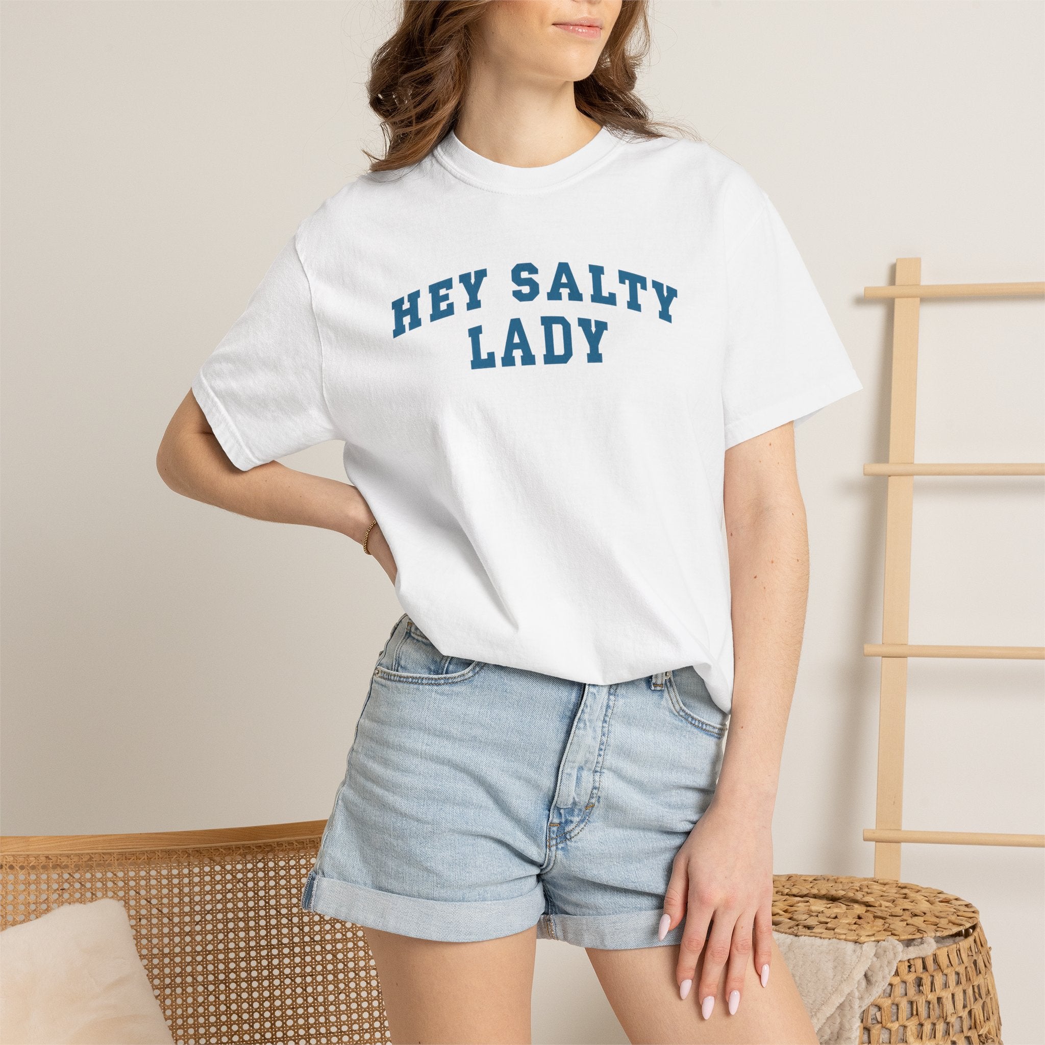 Hey Salty Lady - Comfort Colors - Design #2