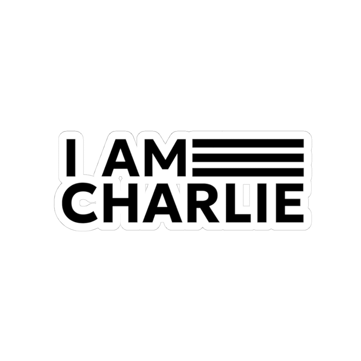 I Am Charlie Sticker