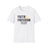 Salem News Channel - Faith & Freedom (Black and Gold) White T-Shirt