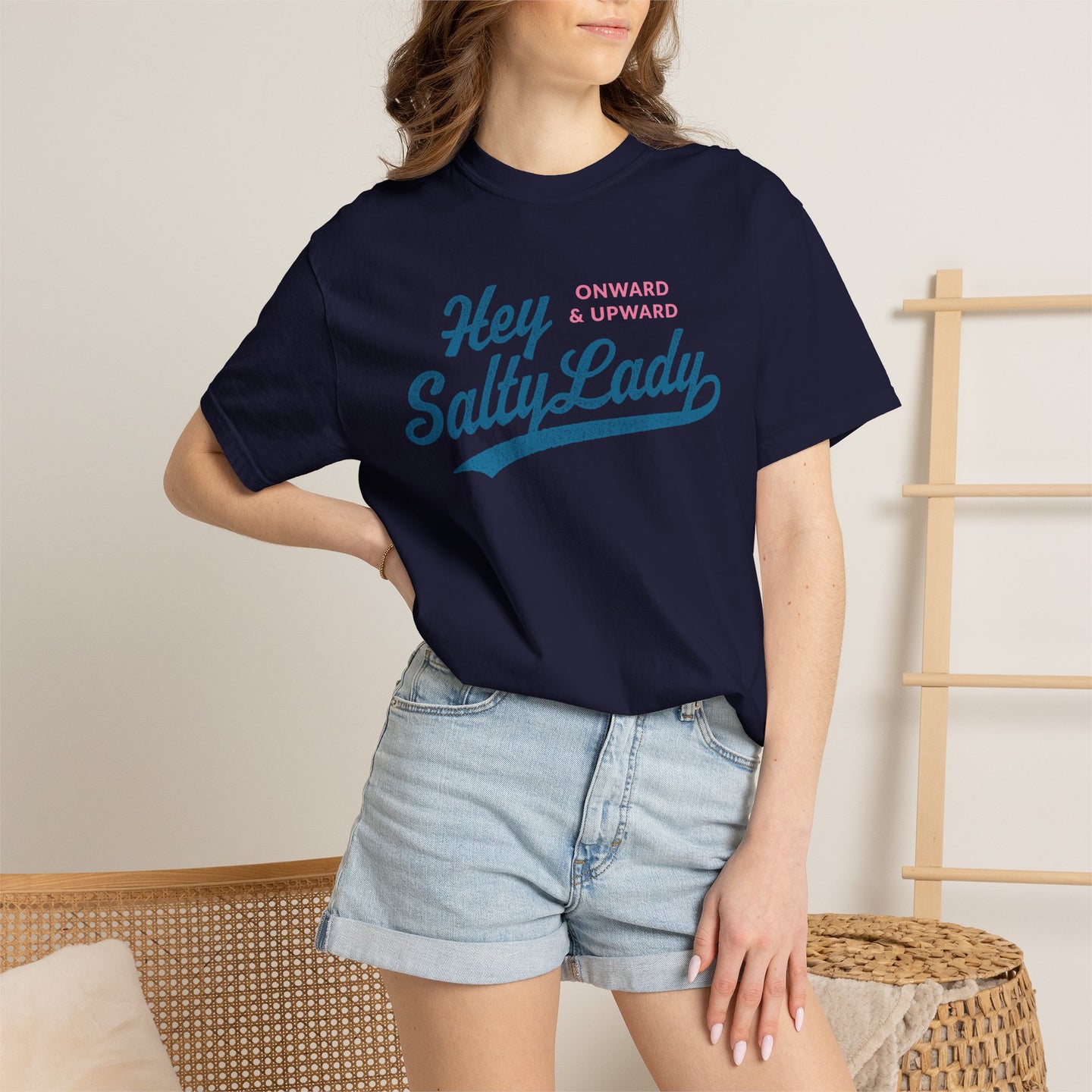 Hey Salty Lady - Comfort Colors - Design #1