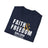 Salem News Channel - Faith & Freedom (Gold and White) T-Shirts