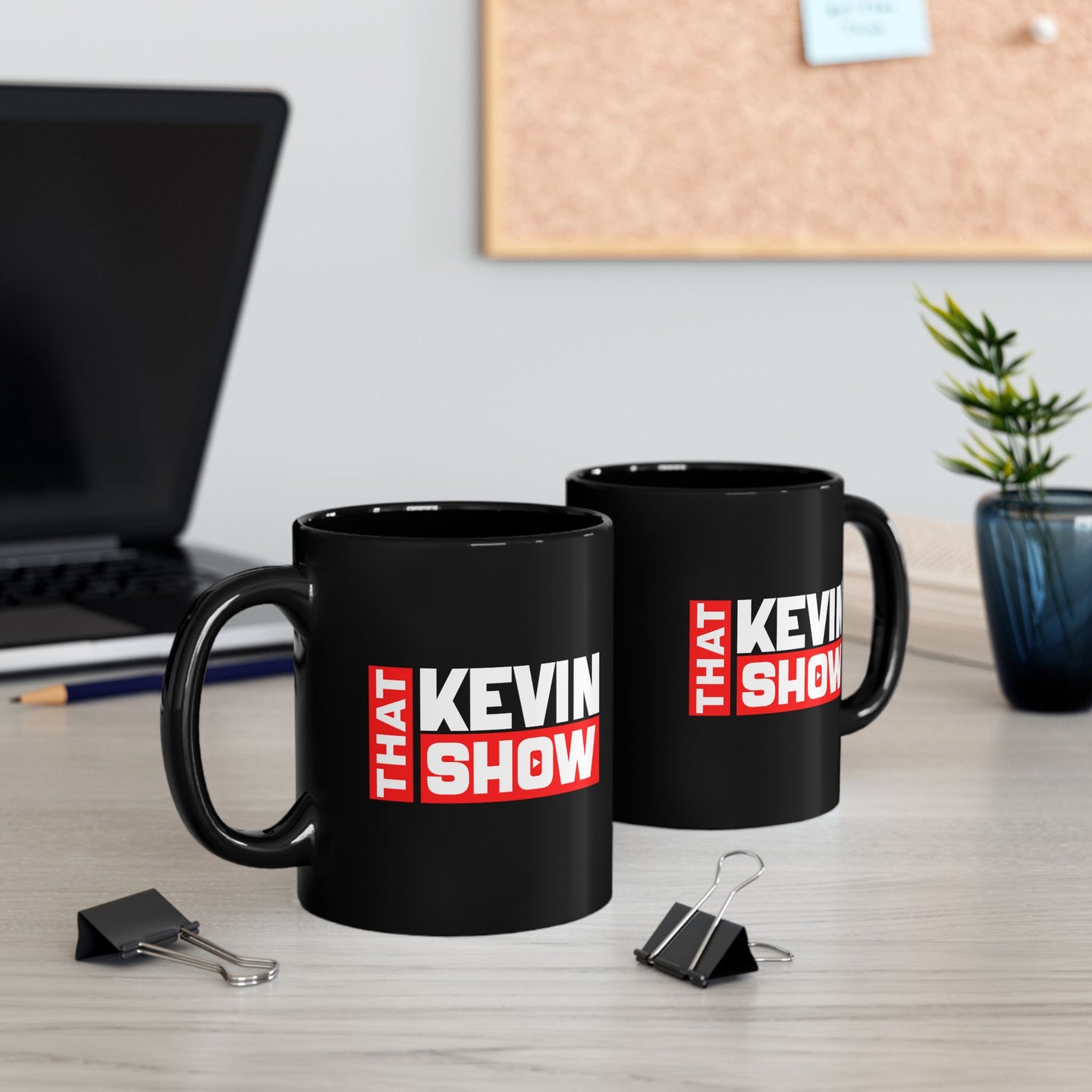 That Kevin Show Black Mug