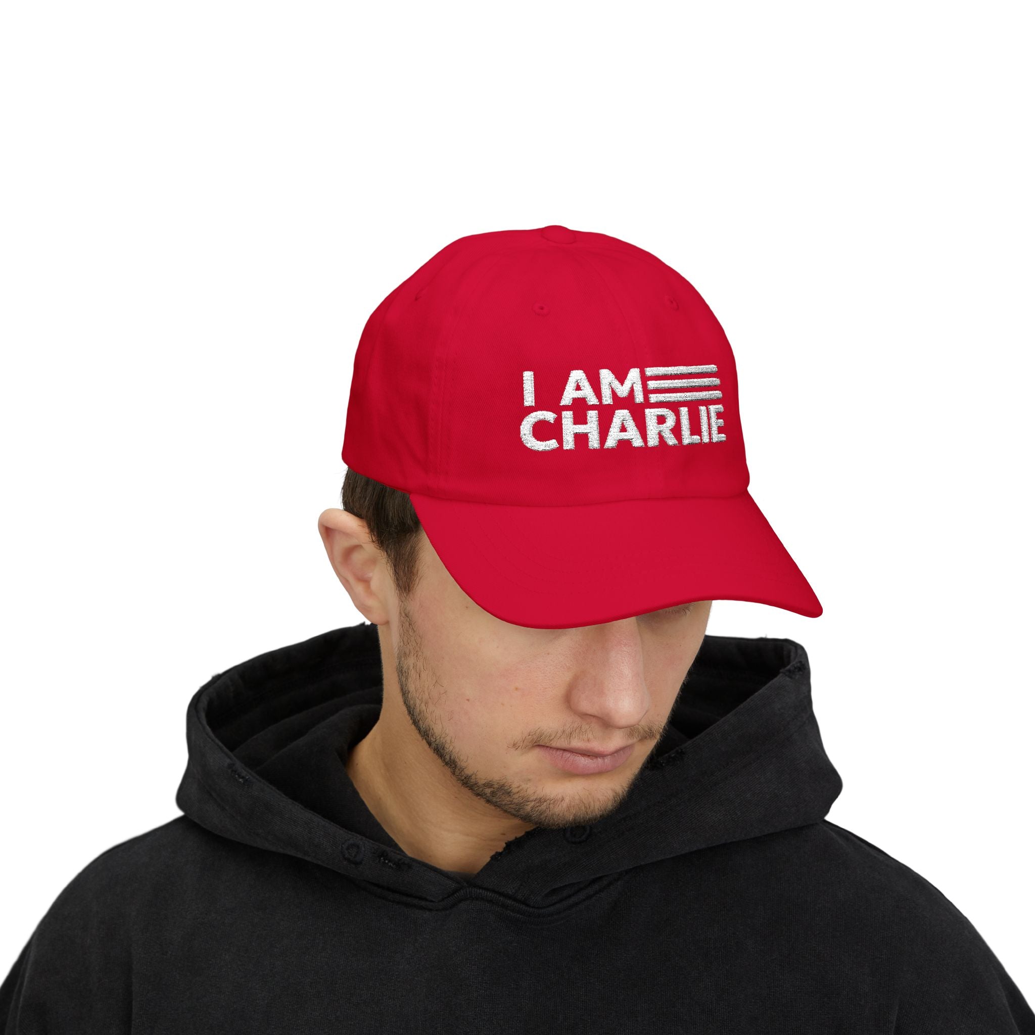 I Am Charlie Embroidered Hat