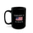 America Is Back Black Mug 15oz