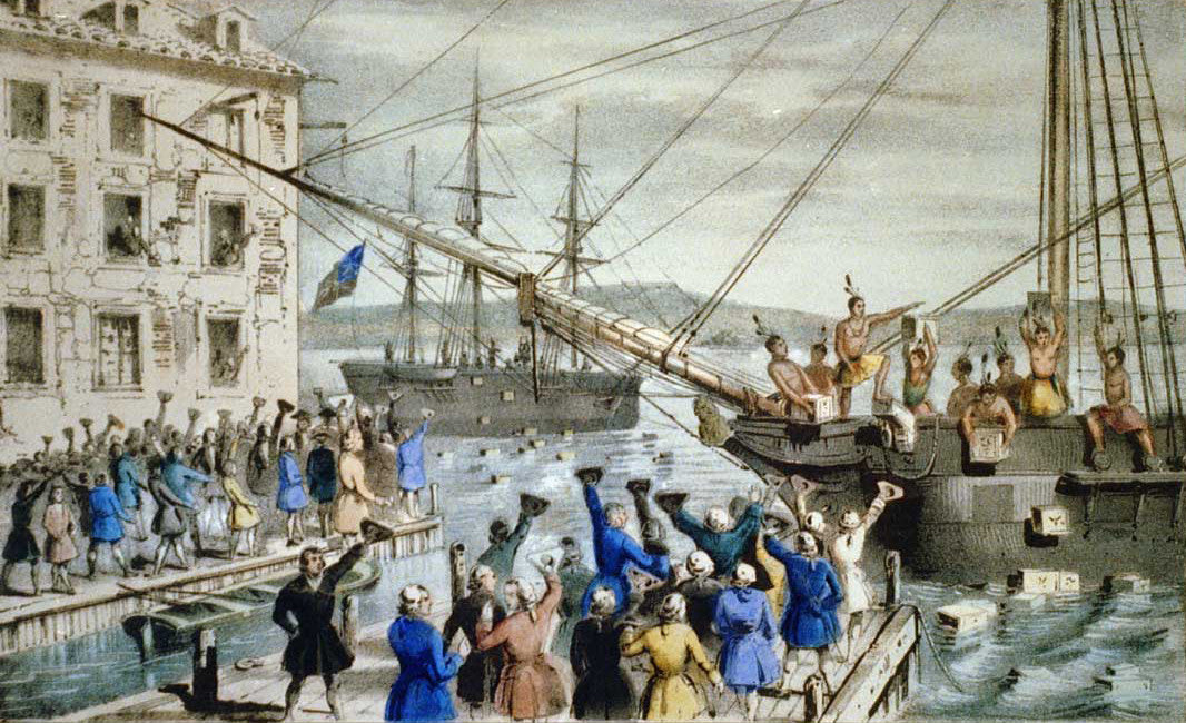 The Coming of the American Revolution - The Boston Tea Party
