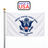 US Coast Guard Flag / Outdoor Nylon / Made In USA