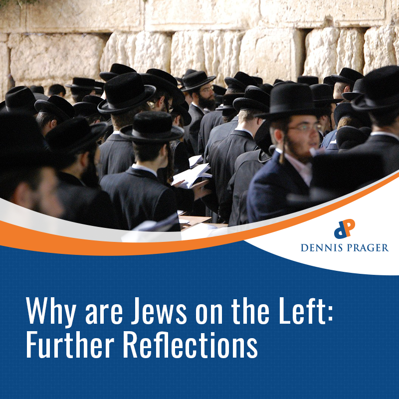 Why are Jews on the Left: Further Reflections