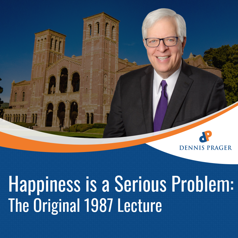 Happiness Is A Serious Problem: The Original 1987 Lecture at UCLA