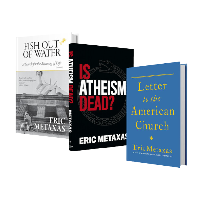 Eric Metaxas Book Bundle (Autographed)