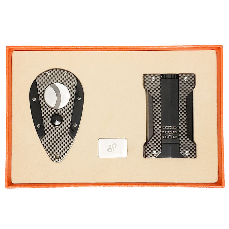 Dennis Prager Lighter & Cutter Engraved Box Set