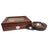 Glass Top Humidor with Tray and Cutter